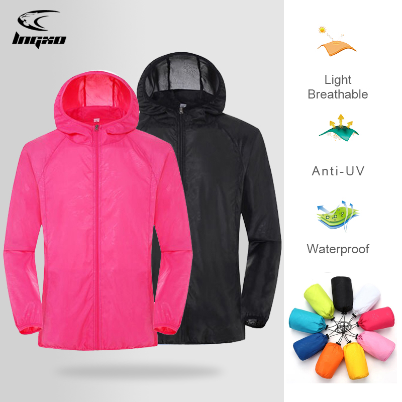 Outdoor Sport Windbreaker - Heren Dames Wandeljack Waterdicht Sneldrogend Kamperen