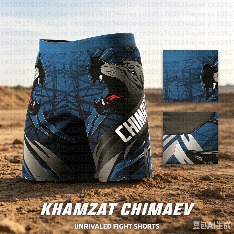 Outdoor Sport Hat - Zomer Khamzat Chimaev Shorts Fitness Training