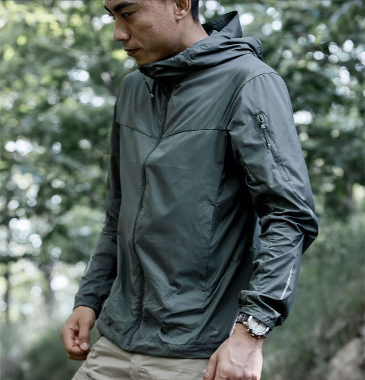 Outdoor Sport Windbreaker - FSTAR-Ademende zonnebeschermingskleding voor heren, tactische windjack,