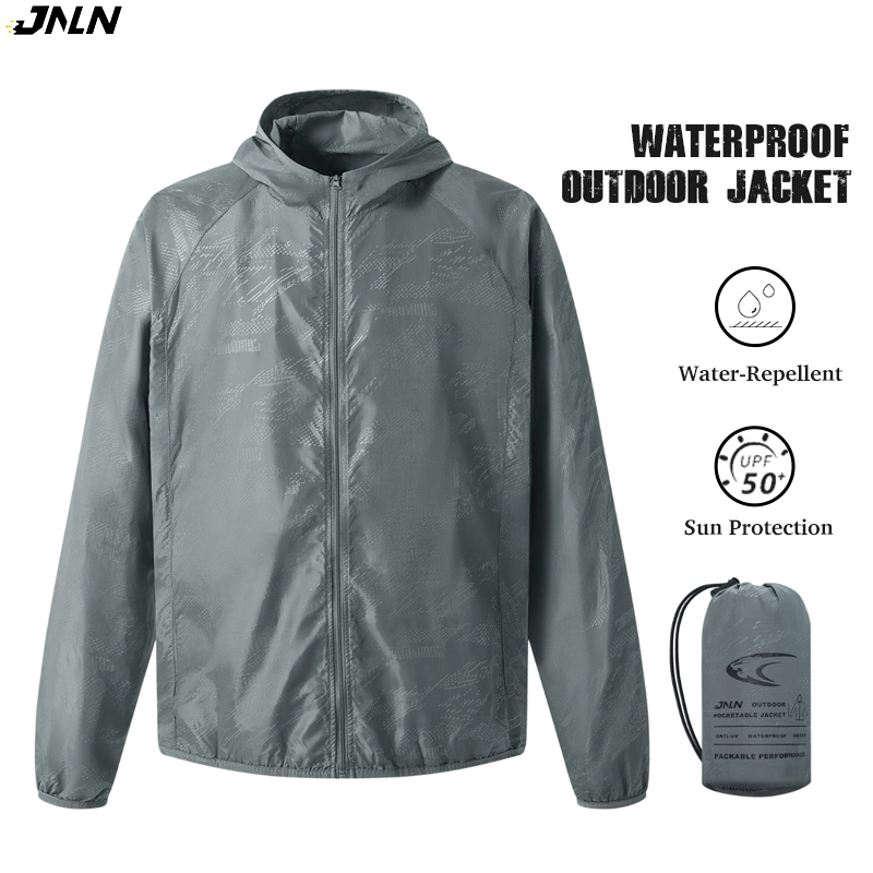 Outdoor Sport Windbreaker - JNLN Heren Dames Waterdicht Wandeljack Sneldrogend