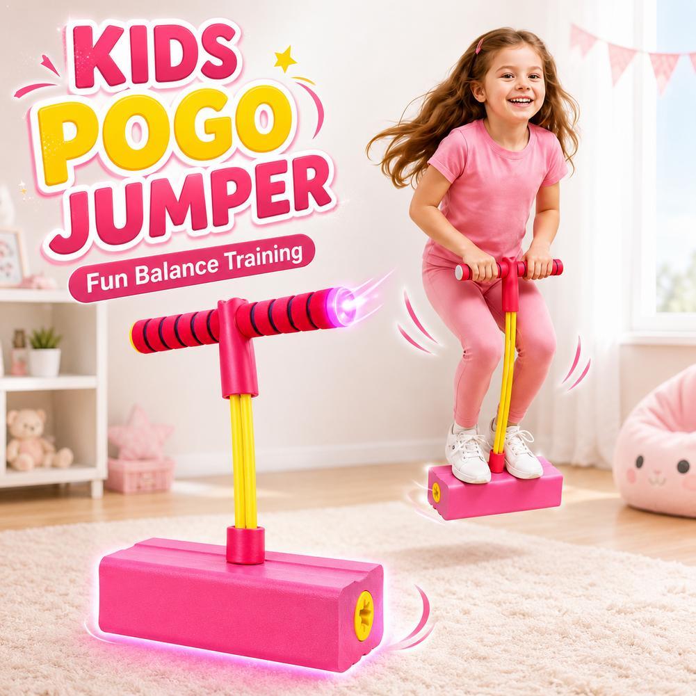 Outdoor Sport With Sticks - Kikker Springfoam Pogo Stick Kinderen Beentrainer
