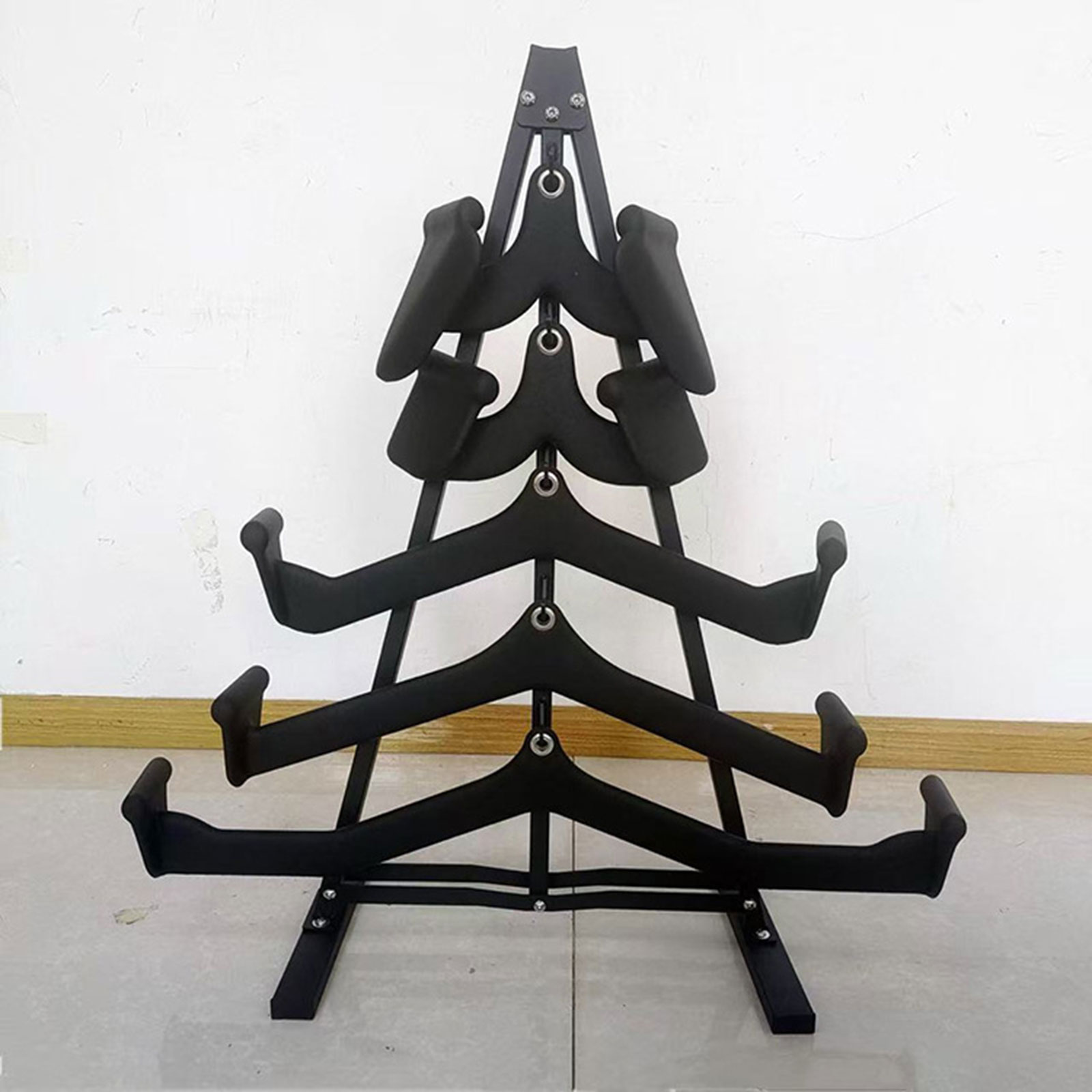 Outdoor Sport Bar - Lat Pull Down Bar Organizer met