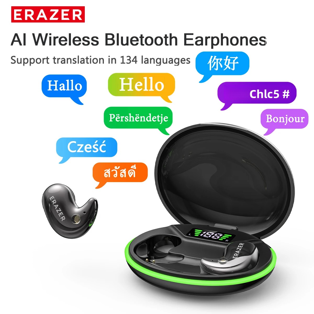 Outdoor Sport Bar - EARZER XF58 In-Ear Bluetooth Hoofdtelefoon Met