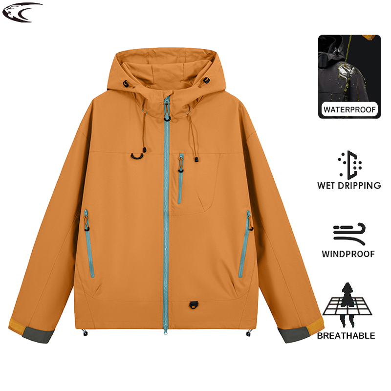 Outdoor Sport Windbreaker - LNGXO Heren Dames Waterdichte wandeljas Trekking