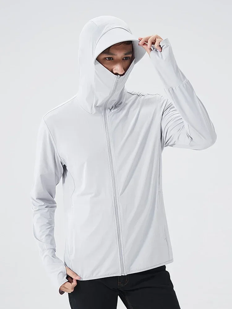Outdoor Sport Windbreaker - Zomerjas met capuchon UPF 50+UV Zonbescherming