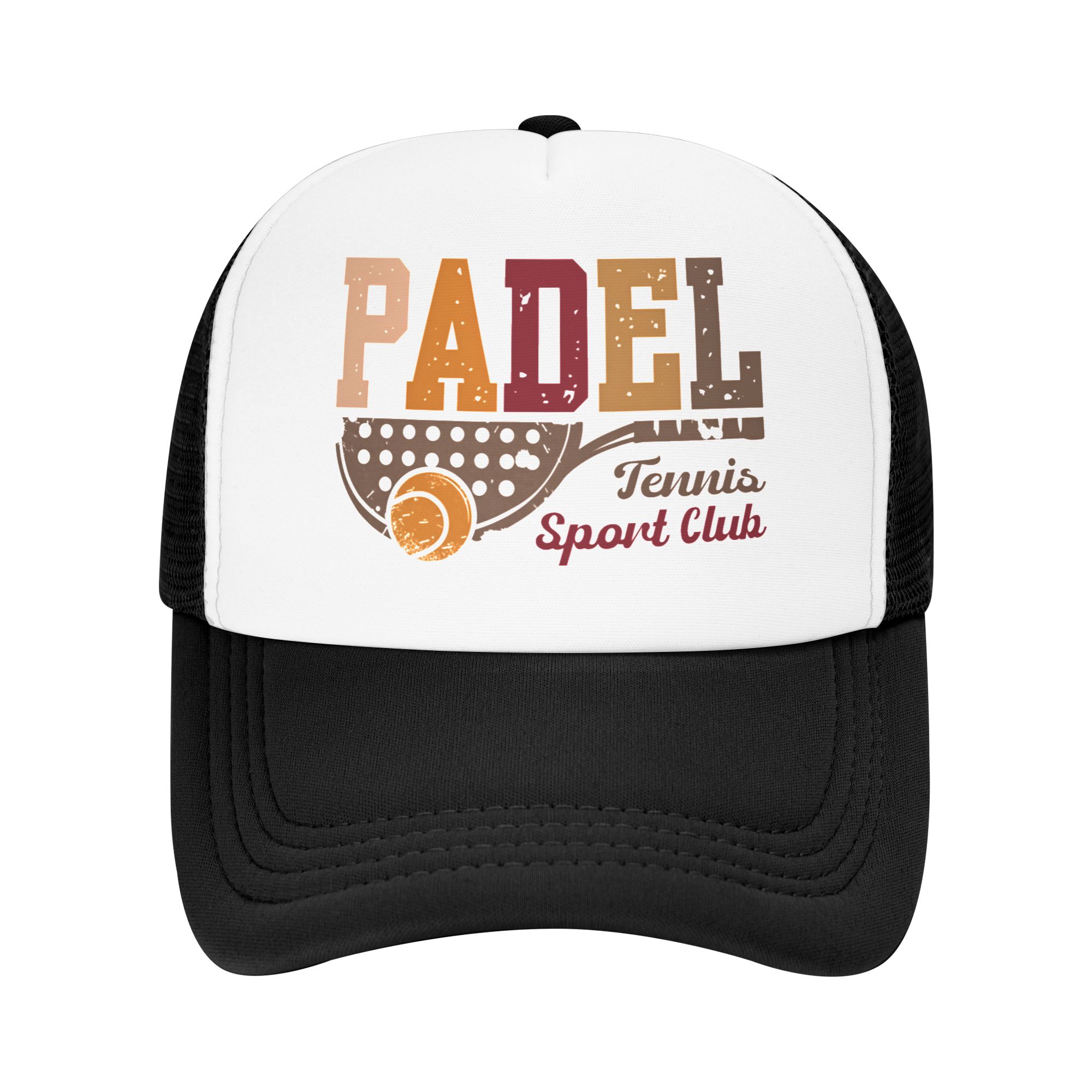 Outdoor Sport Hat - Klassieke unisex padel tennis sportclub truckerhoed