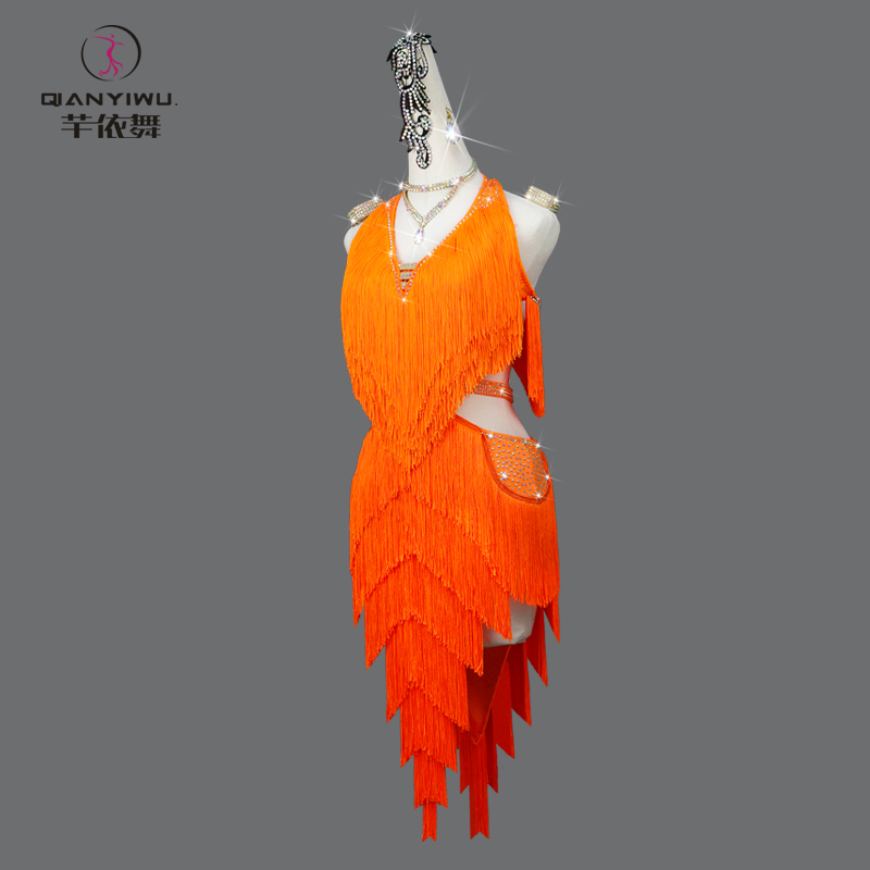 Nieuwe Latin Dance Tassel Jurk - Outdoor Sport Dress recensie en prijs