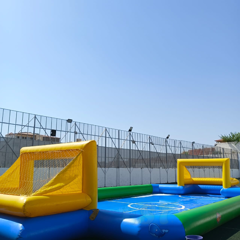 Commerciële grote opblaasbare  - Outdoor Sport Field recensie en prijs