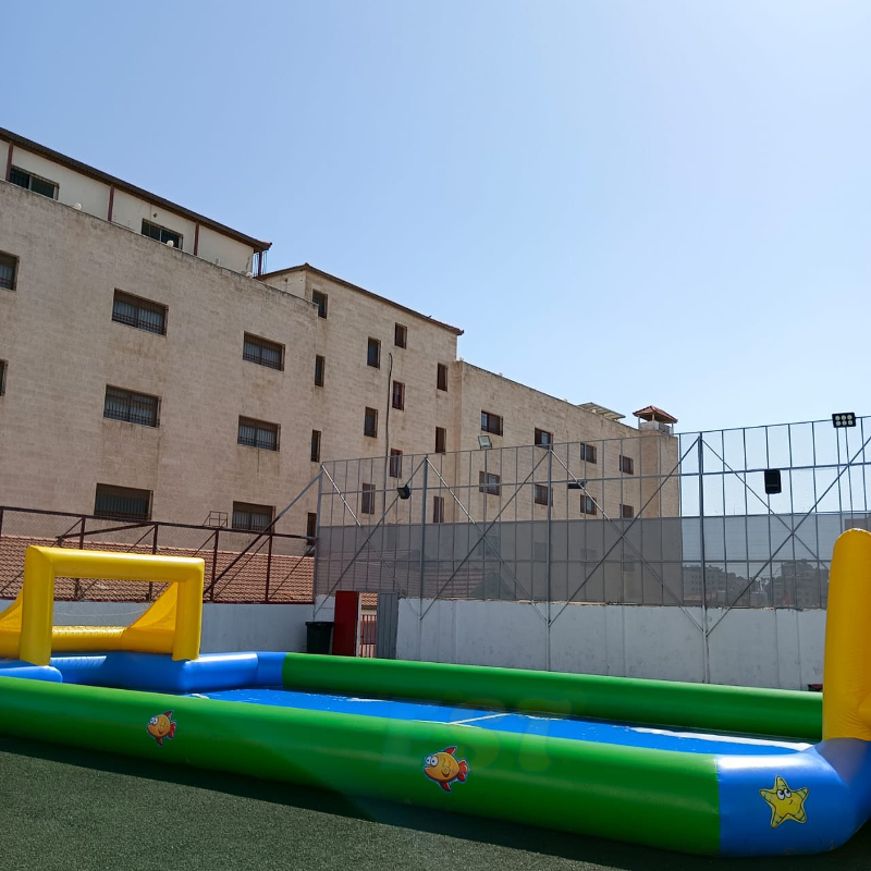 Commerciële grote opblaasbare  - Outdoor Sport Field recensie en prijs