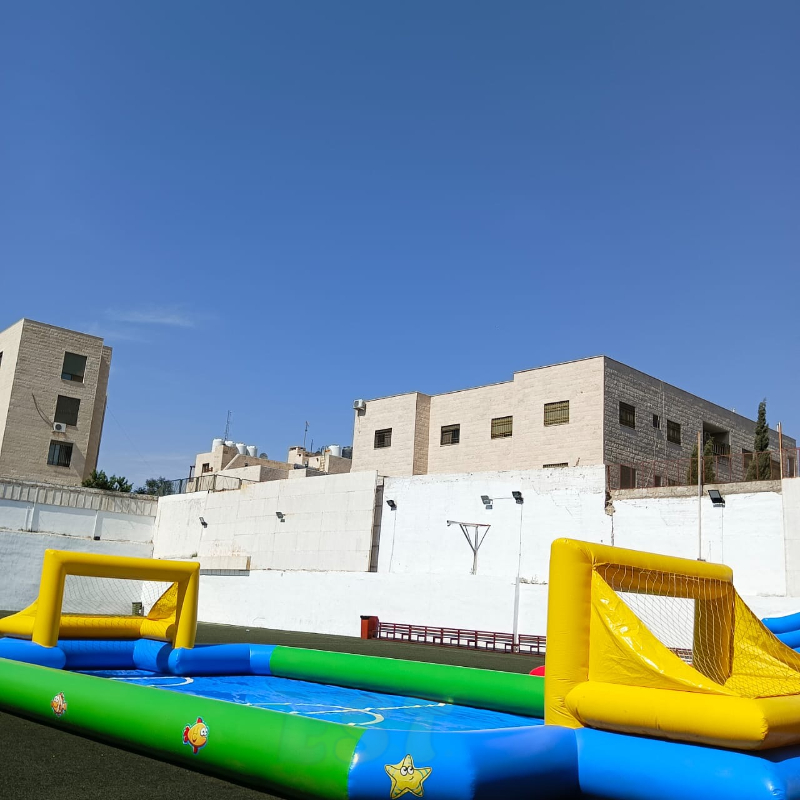 Commerciële grote opblaasbare  - Outdoor Sport Field recensie en prijs