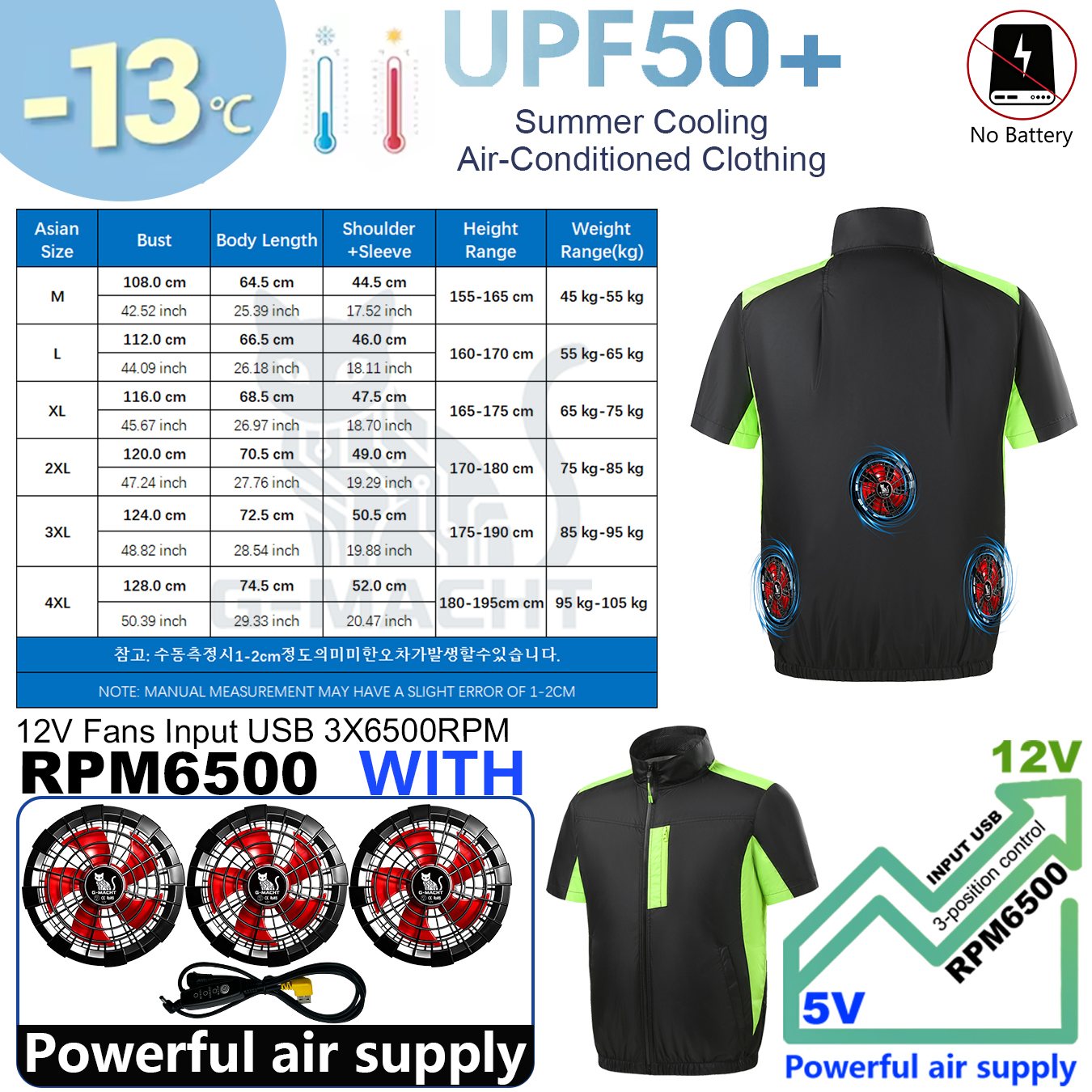 Zomer 4 Fans Airconditioning K - Outdoor Sport Windbreaker recensie en prijs