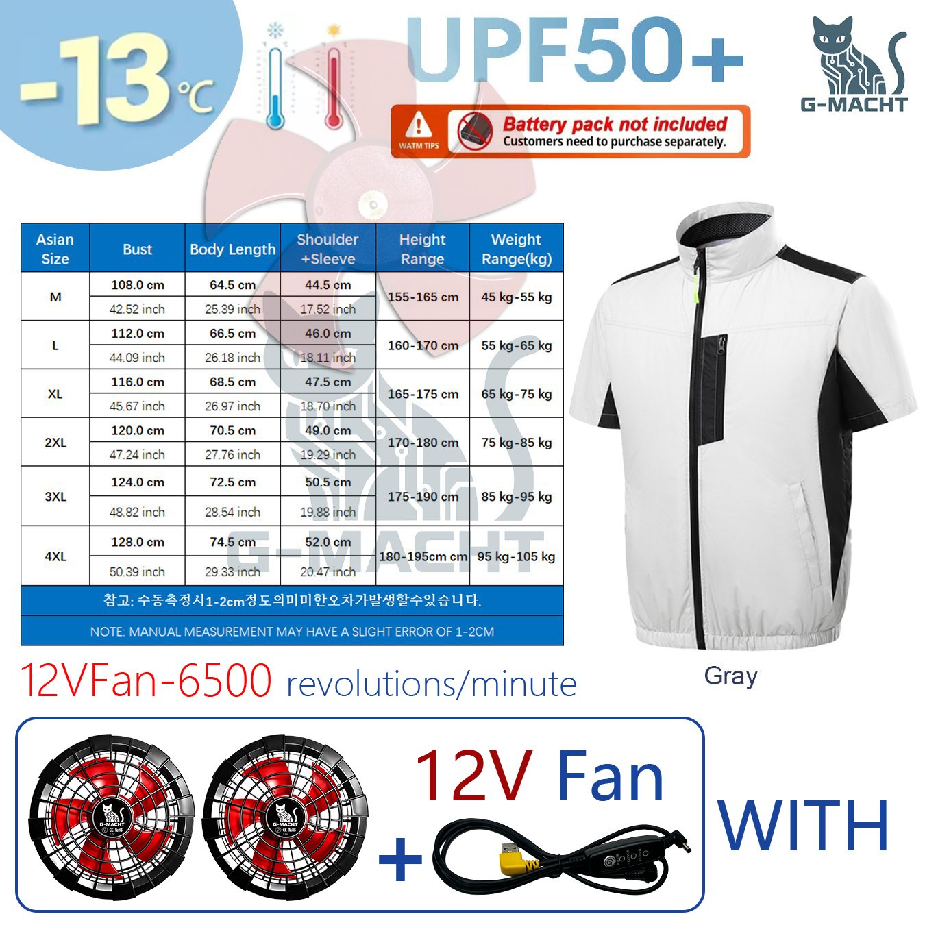 Zomer 4 Fans Airconditioning K - Outdoor Sport Windbreaker recensie en prijs