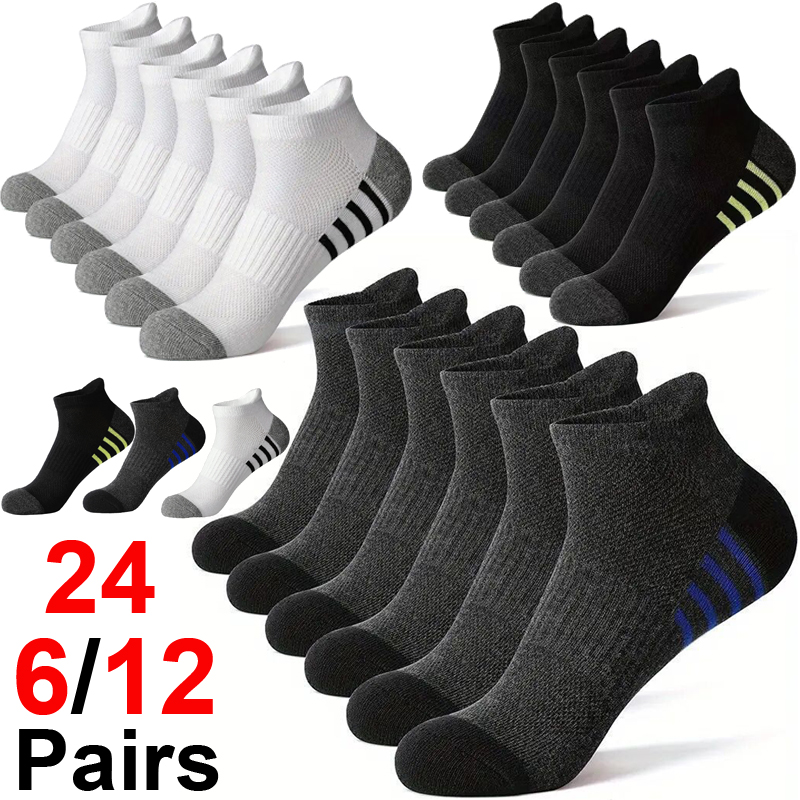6/12/24Pairs Heren Sportsokken - Outdoor Sports Activities recensie en prijs