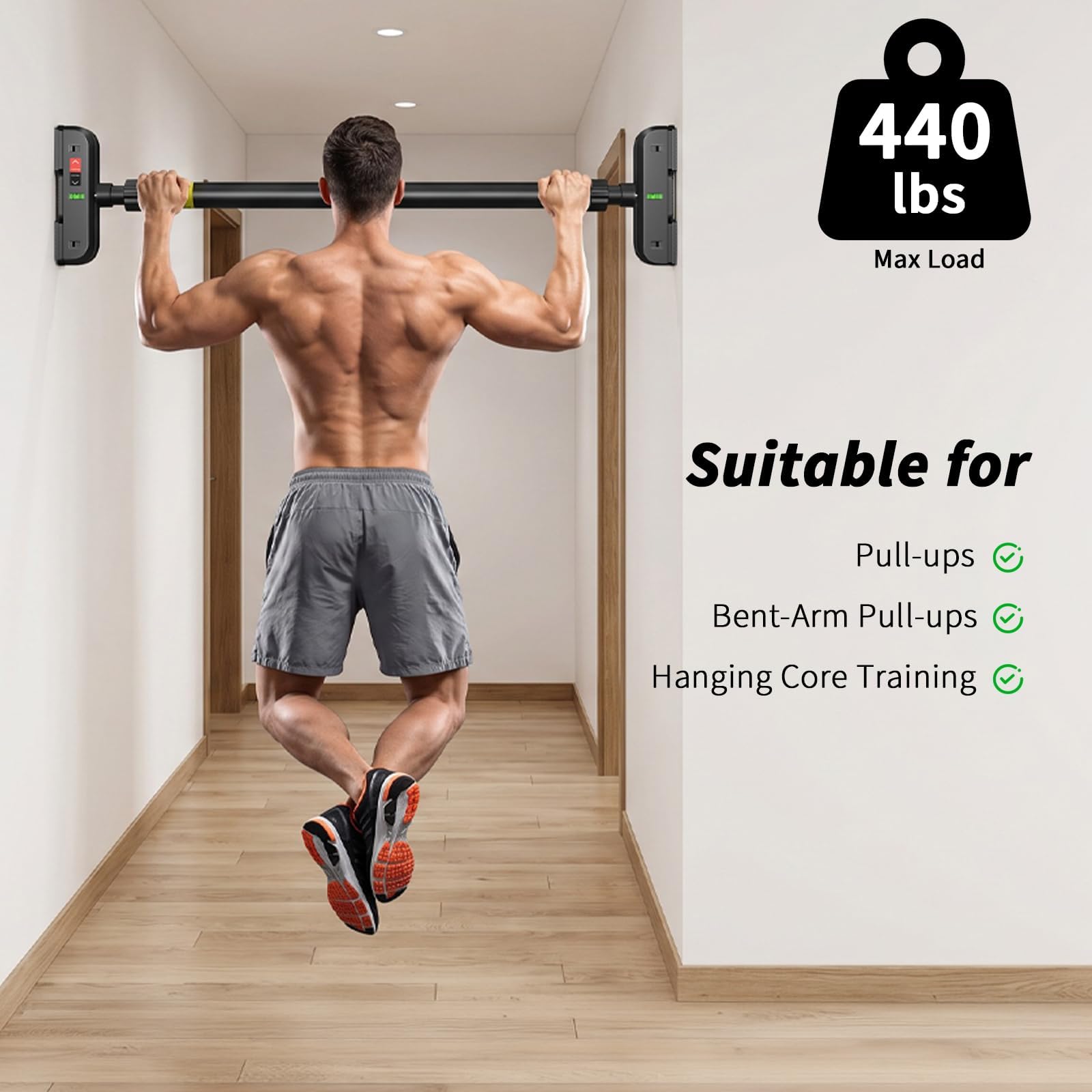 Deurkozijn Pull-up Bar Zonder  - Outdoor Sport Bar recensie en prijs