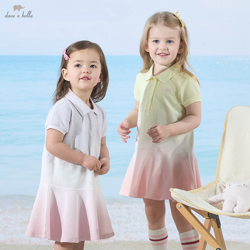 Dave Bella Meisjes Baby Poloju - Outdoor Sport Dress recensie en prijs